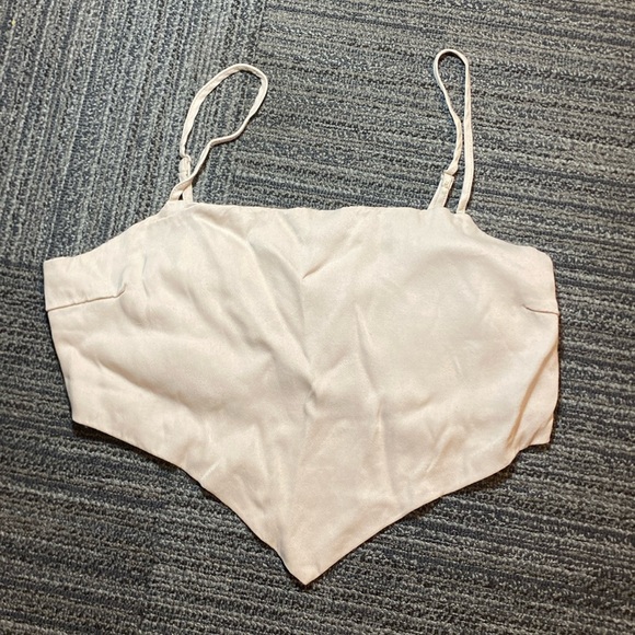 Beige crop top - Picture 2 of 3